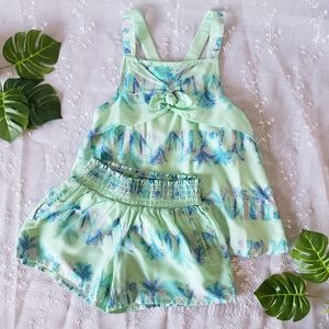 ⭐Summer Tropical Matching 2 Piece Set Shorts 3/$20